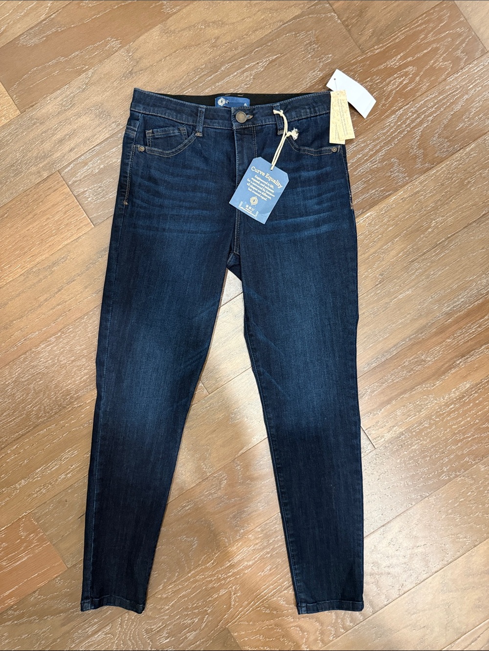 Democracy Modern High Rise Skinny Jeans Slimming Panels - Picture 1 of 15